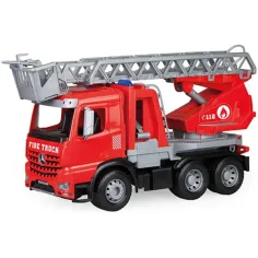 LENA: Mercedes-Bens Arocs mașină de pompieri cu scară 48cm imaginea 2