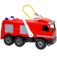 LENA: Mercedes-Benz Actros maşină de pompieri uriaşă 64cm imaginea 2