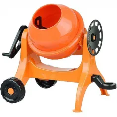 LENA: Mixer de beton de culoare portocalie 27cm
