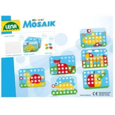 LENA: Setul meu creativ Mosaik Primul Pötyi cu 7 modele 32mm 36bucăți imaginea 2