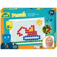 LENA: Mosaik biluțe transparente set creativ 15mm 120 de bucăți