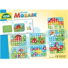 LENA: Set de joacă Mosaik Prima mea picătură - Natură imaginea 3