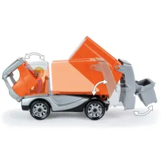 LENA: Truckies maşină de gunoi cu figurină 22cm imaginea 3