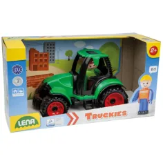 LENA: Truckies tractor cu figurină 17cm imaginea 2
