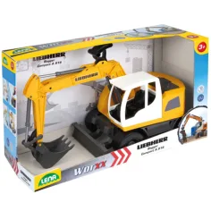 LENA: Worxx Liebherr A918 Litronic excavator 48cm imaginea 2