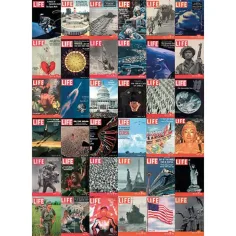 LIFE Magazin: Pagini de copertă HQC puzzle 1000 bucăți - Clementoni imaginea 2