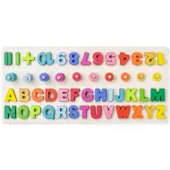 Litere și numere jucărie creativă și educativă din lemn - Woodyland