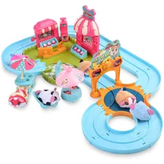 Little Hamsters Play Set Lumea înghețatei imaginea 2