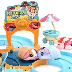 Little Hamsters Play Set Lumea înghețatei imaginea 3