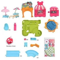 Little Hamsters Play Set Lumea înghețatei imaginea 5