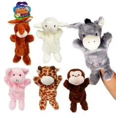 Little Stars păpușă de pluș cu animale în mai multe variante 1buc