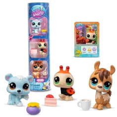 Littlest Pet Shop: Urs polar, buburuză, lamă pachet de figurine 3 bucăți seria 4
