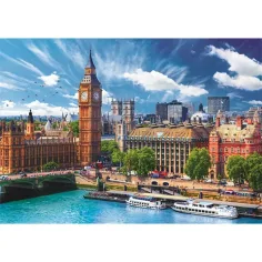 Puzzle London însorit de 500 de piese - Trefl imaginea 2
