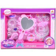 Lovely Girl set de înfrumusețare cu oglindă care luminează