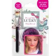 Lukky: gel de corp mov cu sclipici