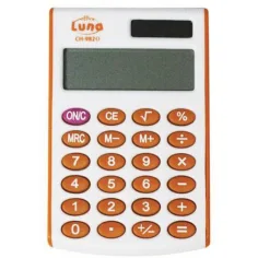 Luna: calculator colorat 8 caractere display CH-982 mai multe culori imaginea 2