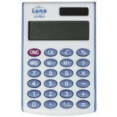 Luna: calculator colorat 8 caractere display CH-982 mai multe culori imaginea 3