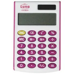 Luna: calculator colorat 8 caractere display CH-982 mai multe culori imaginea 4