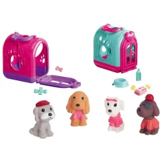 Luna: Cute Pet Home surpriză cățeluș în căsuță portabilă cu accesorii în mai multe variante 1buc imaginea 2