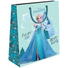 Luna: Disney Regatul de gheață geantă cu model Anna și Elza 33x45x12cm imaginea 2