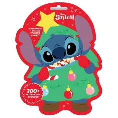 Luna: Disney Stitch set de autocolante de Crăciun cu 300 de autocolante