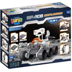 Luna: Explorator Spațial 4 în 1 138 de piese robot de construcție solar imaginea 1