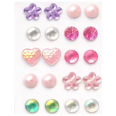 Luna: Glammy Gloss lac de unghii strălucitor set cadou cu accesorii pentru păr și decorațiuni pentru unghii 17buc imaginea 2