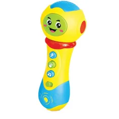 Luna: Microfon interactiv cu lumini și sunete în mai multe variante de culoare 1buc imaginea 1
