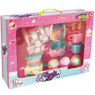 Luna: Muffin set prăjituri cu alte accesorii set 21 bucăți