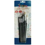 Luna: păr de ponei 5 bucăți diferite dimensiuni set pensulă