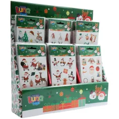 Luna: Set de autocolante de Crăciun cu diverse modele 1buc imaginea 1