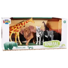 Luna: Set de figurine cu animale din junglă 4 bucăți imaginea 1