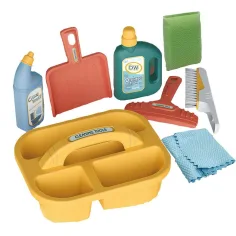 Luna: Set de joacă pentru curățenie cu produse de curățare și accesorii 8 bucăți imaginea 2