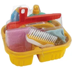 Luna: Set de joacă pentru curățenie cu produse de curățare și accesorii 8 bucăți imaginea 1