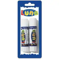 Luna: stift lipici 10grame set de 2 bucăți