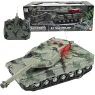 M1 Abrams tanc cu lumină și sunet telecomandă RC Scara 1/32 dimensiune 22cm