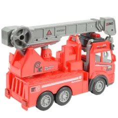 Macara de pompieri cu efecte de lumină și telecomandă RC Scara 1/43 27 MHz 20cm imaginea 2