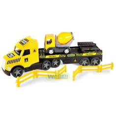 Magic Truck Technic camion cu betonieră 79cm - Wader imaginea 2