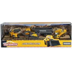 Majorette - Volvo Edition utilaje de construcții set de 4 bucăți - Simba Toys