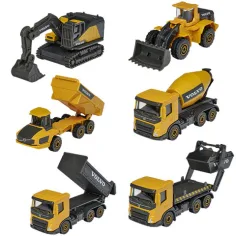 Majorette - Volvo Edition vehicule de construcții mai multe variante - Simba Toys imaginea 2