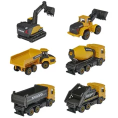 Majorette - Volvo Edition vehicule de construcții mai multe variante - Simba Toys imaginea 3