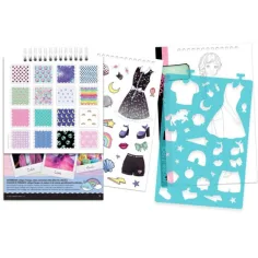 Make it Real: caiet schițe cu accesorii - Pop Pastel imaginea 4