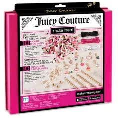 Make It Real: Juicy Couture pink sclipire și set de făcut bijuterii imaginea 2