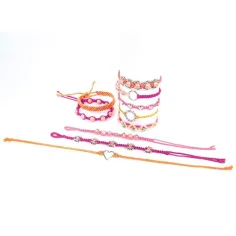 Make It Real realizare de bijuterii, brățări de prietenie macrame imaginea 3