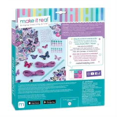 Make It Real: Sticker Chic Decor pantofi - Fluture imaginea 3