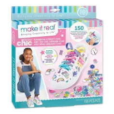 Make It Real: Sticker Chic Decorare Pantofi - Moda drumului curcubeu