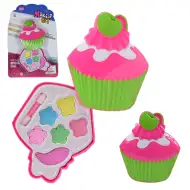 Make Up Set: Paletă de machiaj în formă de brioșă