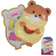 Make Up Set: Paleta de machiaj in forma de hamster cu pensula