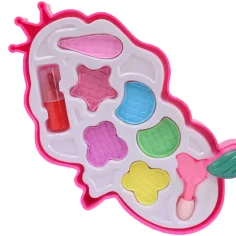 Make Up Set: Paletă de machiaj in forma de sirena cu ruj imaginea 3