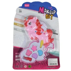 Make Up Set: Paleta de machiaj unicorn cu ruj imaginea 4
